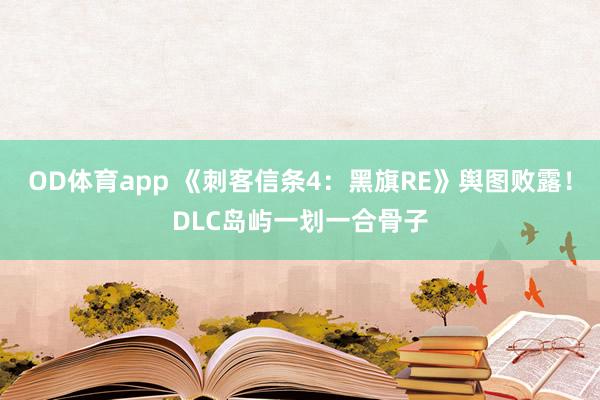 OD体育app 《刺客信条4：黑旗RE》舆图败露！DLC岛屿一划一合骨子